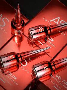 Sơn Gel AS màu trắng nước gạo chai đỏ 15ml chính hãng