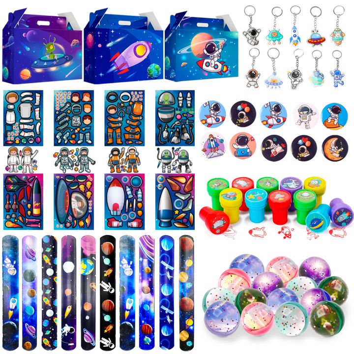 Space Party Favors - 70pcs Space Themed Party Favors, Space Birthday Decorations for Space Themed Birthday Party Supplies