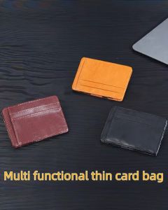 BAELLERRY K9151 Dompet Kartu Pria Bahan Kulit PU Leather Premium BAEOS