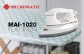 Micromatic MAI-1020 Stainless Steel Flat Iron (Plancha, Plantsa). 
