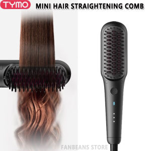 ⚡Spot quick delivery⚡TYMO Mini Straight Comb Anion Conditioner Hair Styling Comb fluffen straighten hair Gift Girlfriend