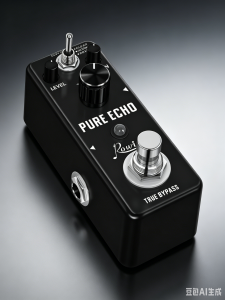 Rowin LEF-3803 Pure Echo Digital Delay Guitar Effect Pedal 3 Modes Clear/Normal/Reverse Echo Max 1200ms Delay Time Ture Bypass