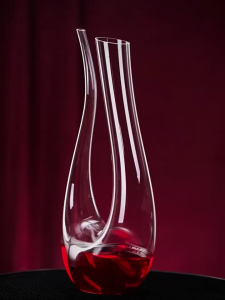 Decanter Bình thở rượu vang cao cấp hàng đẹp thuỷ tinh trong veo