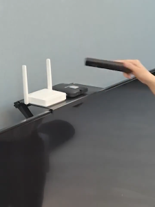 【SKIT SG Seller】Screen Top Shelf / TV Monitor Router Remote Control Storage Rack / Computer Shelves Holder Organizer