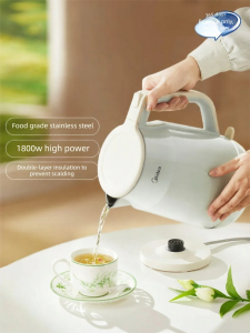 Midea | Large Capacity Retro Electric Kettle with Thermal Insulation 2L