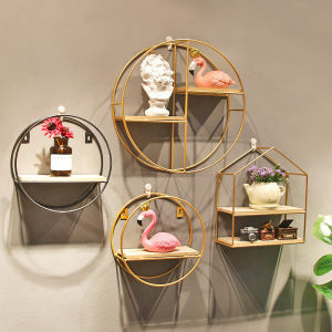 Bedroom Wall-Mounted Storage Rack Home Wall-Mounted Living Room Rack Wall-Mounted Internet Celebrity Storage Rack Childrens Room Decoration