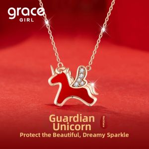 Grace Girl | Luxury Red Agate Necklace