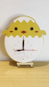 Jam Dinding Karakter Telur Dekorasi Hiasan Dinding Kamar Anak