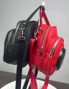 CH-M808 Portable Wireless BT Bag Speaker FM Radio Creative Subwoofer Bass Power Bank Satchel Backpack Super Bass Active