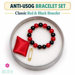 MFY ANTI USOG bracelet with st. benedic pendantand cross protection for baby kids bracelet lucky charm(BLESSED)