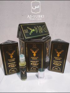 Parfum Arab Aroma KASTURI KIJANG 1Box Isi 6Pcs Ukuran 6ml Roll-On Non Alkohol Pria Wanita Wangi Tahan Lama