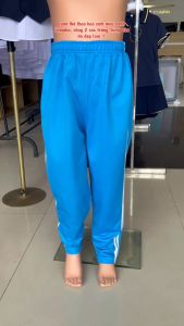 QUẦN THỂ DỤC QUẦN THUN  MÀU XANH YAMAHA