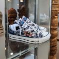 sepatu converse anime one piece 70s much love motif batik High dan low pria wanita. 