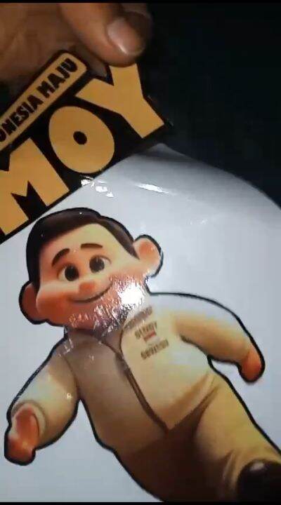 stiker prabowo gemoy - prabowo presiden