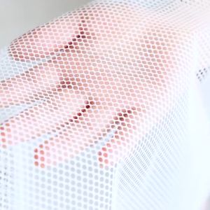 2 Layer Hanging Pillow Mesh Drying Bags Multipurpose Laundry Net Storage Pillow Doll Plush Toy Windproof Balcony