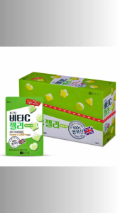 Chong Kun Dang Vita C Jelly Shine Muscat 42g (8 pieces) Grape Chewable Snack Vitamin C Gummy Candy Juice