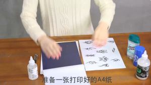 กระดาษลอกลาย Spirit Freehand 4 ส่วน A4 ขนาด (จำนวน 100 แผ่น) ของแท้ คุณภาพสูง ที่ใช้ได้นานในการสักดัด Spirit Tattoo Transfer Sheet USA QUALITY ซ้ำได้หลายครั้ง