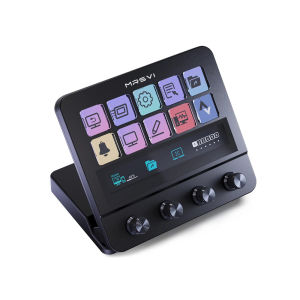 MRSVI N4 Desktop Mechanical Keyboard USB Mini Macro Keyboard Multimedia Multi-Function Stream Dock Laptop Controller Gaming
