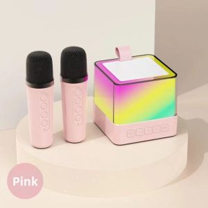 Bluetooth Speaker Wireless Outdoor Karaoke Soundbox Microphone High Quality Sound Home Use Handheld Dual Mic Integrated K-Song Speaker