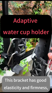 Portable Universal Motorcycle Water Bottle Holder 360 Adjustable Handlebar Cup Cage For Bike MTB
