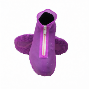 Anti-Slip Wear-Resistant Silicone Zipper Shoe Covers