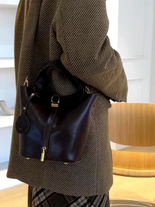 BJ61135 (2IN1) - COFFEE/BROWN/BLACK TAS SLEMPANG HANDBAG WANITA FASHION IMPORT MODIS ELEGAN TERMURAH TERLARIS TERBARU TAS BATAM ZCJ1135