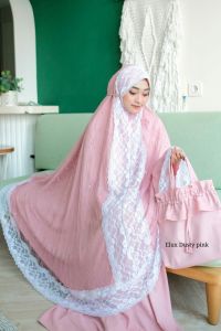 Ready!!Mukena Dewasa Jumbo Premium Mewah Elux by Dalanova