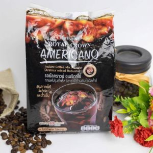 รอยัลคราวน์ อเมริกาโน่ กาแฟสุขภาพ