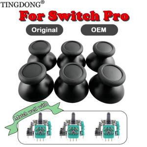 1/2/5Set 3D Analog Joystick Thumbstick Caps Replacement For Switch Pro Controller Rocker Repair Accessories