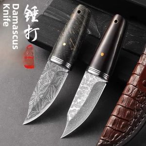 CMGF | High Hardness Damascus Steel Outdoor Knife