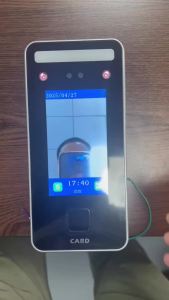 S1000 Wall Mount Dynamic Facial Recognition Attendance Access Control Machine 1000 Face for Security Protection Wiegand26