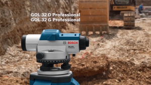 Bosch GOL 32D Optical Dumpy Level Unit Only WITHOUT Tripod And Leveling Rod GOL32D GOL32