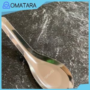 KOMODO Set Sendok Sop Stainless 410 Anti Karat 12pcs - Warna Silver