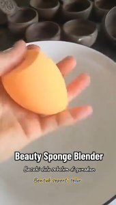 Klik-Beli (PAKET ISI 4 PCS) Spons Telor Cosmetic Blender Sponge Make Up Blend Spon Telur Beauty Makeup Wajah