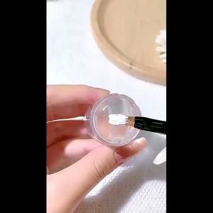 First Chioce  DIY แสตมป์ซิลิโคนใส พร้อมที่ปาดสี แบบพกพา สําหรับตกแต่งเล็บ Nail products