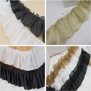 10CM ขอบพับ ผ้าฝ้าย โพลีเอสเตอร์ ผ้าไลโอเซลล์สำหรับเสื้อผ้า กระโปรง แขนผ้าม่าน DIY อุปกรณ์เย็บผ้า