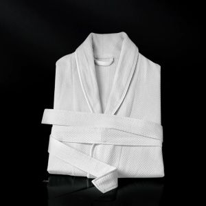 SIDEFU | Water Absorbent Quick-Drying Bathrobe All-Season Use Luxury Cotton