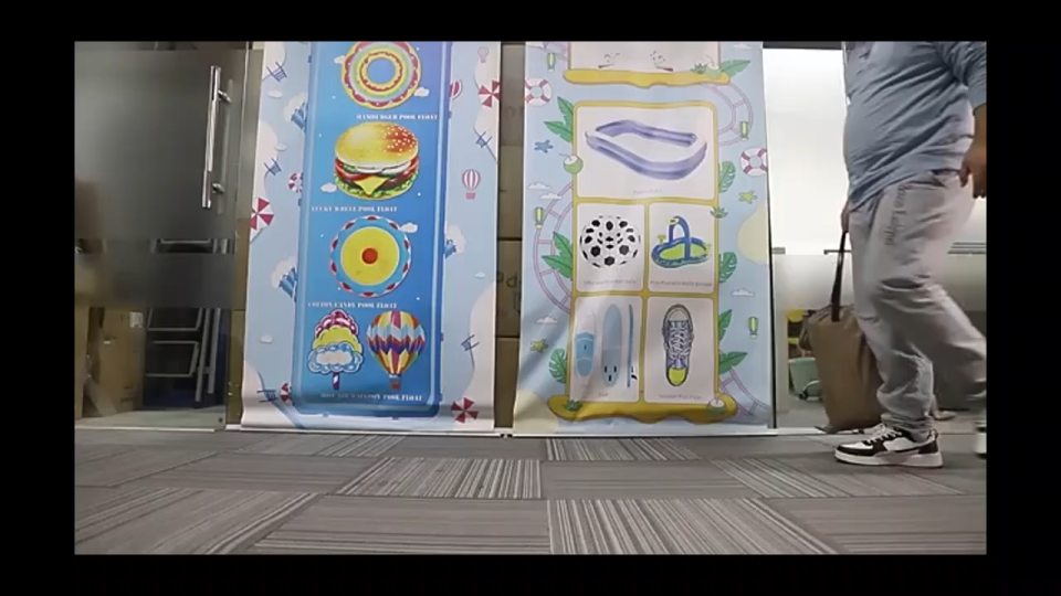 【SG STOCK】Outdoor Travel Air Camping Bed Self Inflating Camping Mattress With Built-in Air Pump Single Double Airbed 40cm