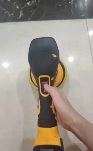 Electric Car Polisher 8 Gears Adjustable Cordless Auto Waxing Sanding Sealing Glaze Tool Fit MT/Dewalt/Milwaukee 18V Battery Pin