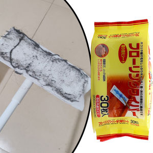 30pcs/1pck Disposable Microfiber Electrostatic Dusting Paper Multi-purpose Cleaning Wipes Dusting Mop Paper Dust Removal Paper