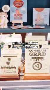 Papemelroti Glass Plaque for Graduate | Graduation Gift