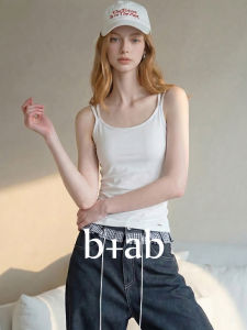 White Slim Fit Tank Top Female Summer