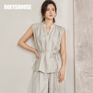 Roey s house | Business Casual Gray High Waist Wide Leg Pants