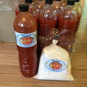 แป้งหอยทอด นำ้จิ้มหอยทอด ตรากินดี จากเจ้าของแฟรนไชส์หอยทอดกะเพรากระทะร้อนผัดไทยทะเล