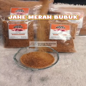 JAHE MERAH BUBUK 1KG Murni Kualitas Premium Asli Cocok Untuk Kesehatan Menghangatkan Tubuh