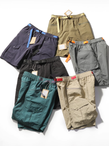 Quần Short Làm Việc Ngoài Trời Thoáng Khí Mùa Hè 2025 Phong Cách Mới Cho Nam Và Nữ Quần Short Leo Núi Quần Short Năm Phần