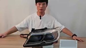 BMW E90 Modified Headlight: 2005-2008 Angel Eyes & LED DRL