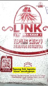 Tepung Kasar | Tapioka Crispy Taiwan Ala Ayam Shilin | Tepung LINK Tapioka Kasar 1 KG