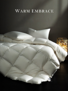 shui yang | 95% White Goose Down Warm 100s Long Staple Cotton Comforter