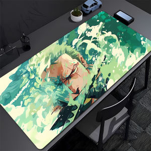 Bandai | Hot anime Mouse Pad rubber table Large Gamer Desk mat Computer Keyboard Pad PC gaming accessories carpet one piece Zoro Mousepad